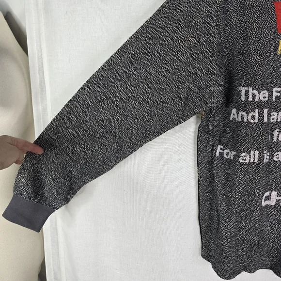 Store Dot Mens Small $420 Star Wars Chirrut Jedi Longsleeve Sweater